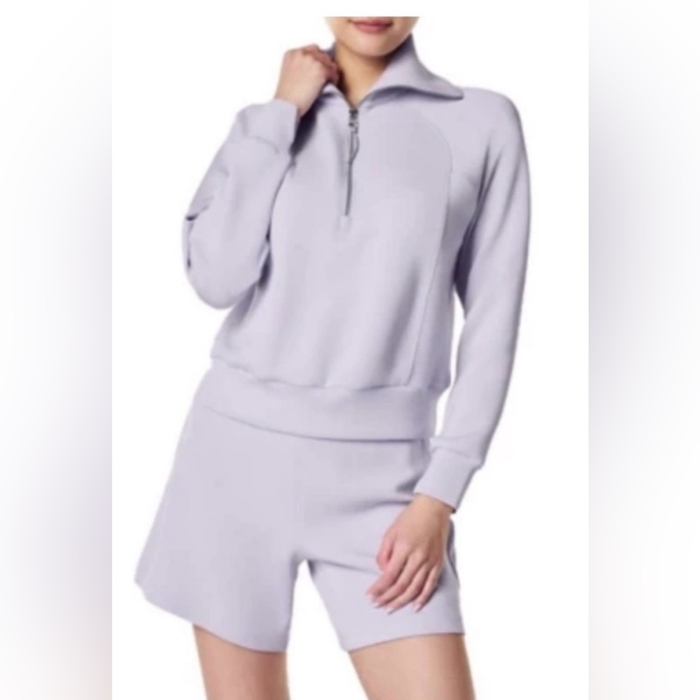 SPANX AirEssentials® Half Zip Sweater - Picture 2 of 4